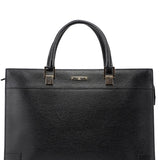 Gucci Black Leather Tote Bag