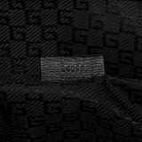 Gucci Black Leather Tote Bag