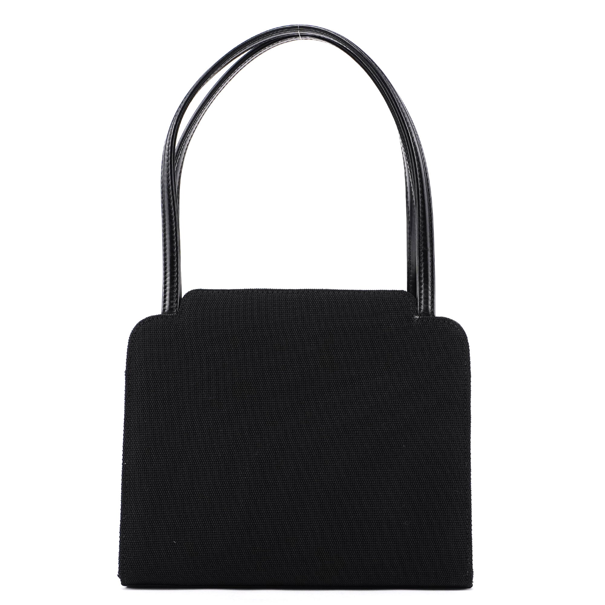 Gucci Black Nylon Square G Handbag