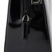 Gucci Black Patent Leather Bamboo 2-Way Tote