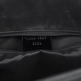 Gucci Black Patent Leather Bamboo Tote Bag