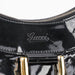 Gucci Black Patent Leather D-Ring Shoulder Bag