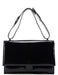 Gucci Black Patent Leather Flap Shoulder Bag