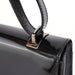 Gucci Black Patent Leather Flap Shoulder Bag