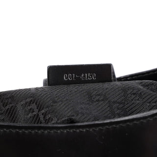 Gucci Black Patent Leather Jackie Shoulder Bag