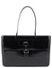 Gucci Black Patent Leather Jackie Tote