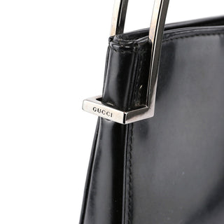 Gucci Black Patent Leather Shoulder Bag