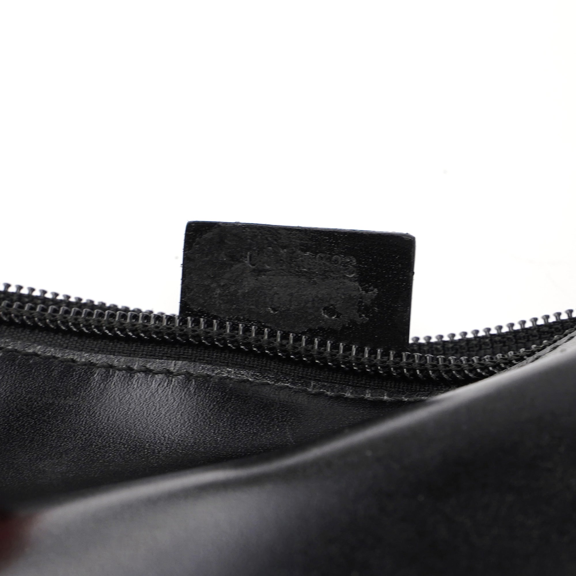 Gucci Sac porté épaule Plastic Bamboo noir