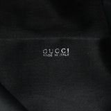Gucci Black Satin Bamboo Mini 2-Way Bag