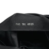 Gucci Black Satin Bamboo Mini 2-Way Bag