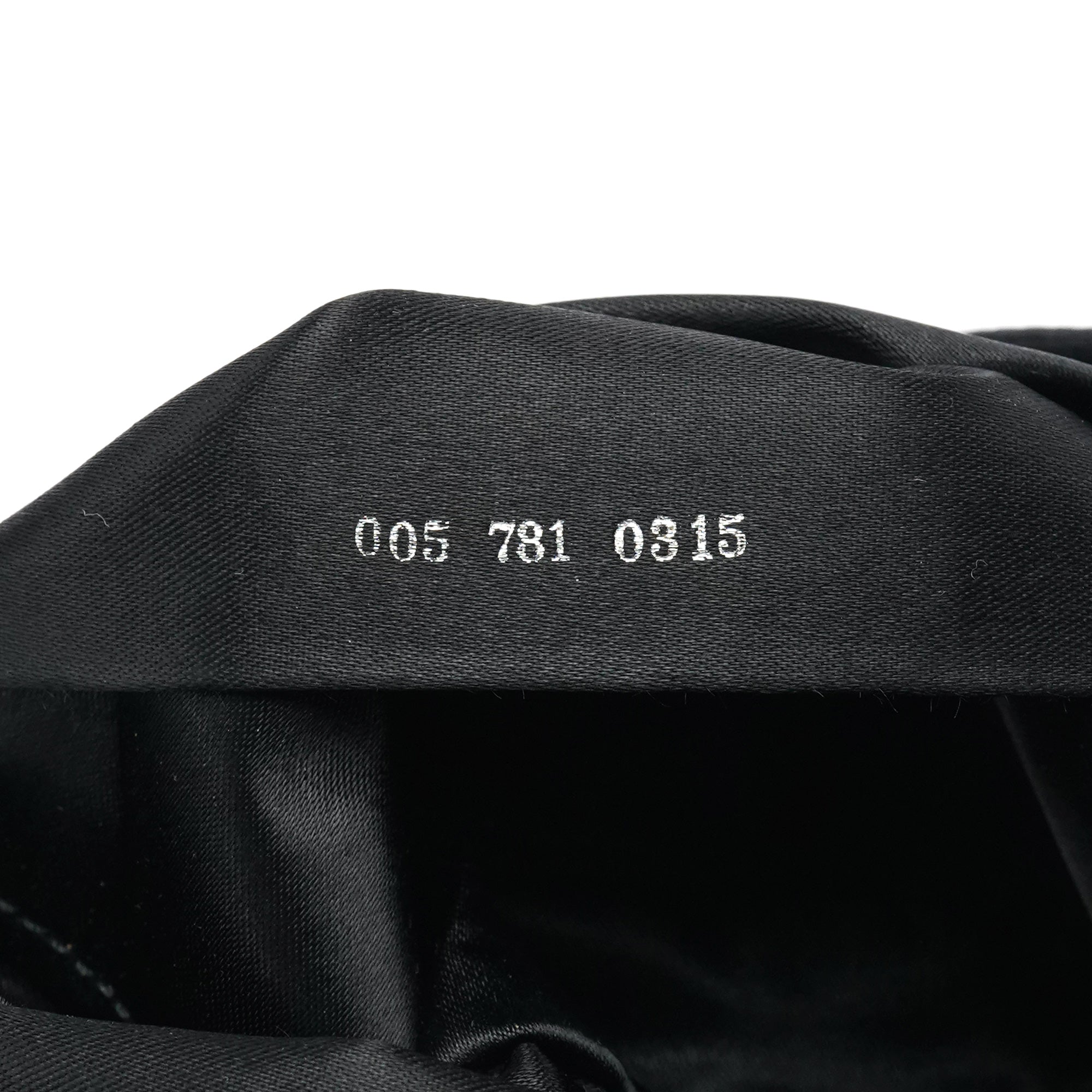 Gucci Black Satin Bamboo Mini 2-Way Bag