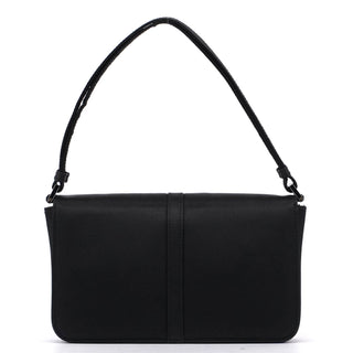 Gucci Black Satin Shoulder Bag