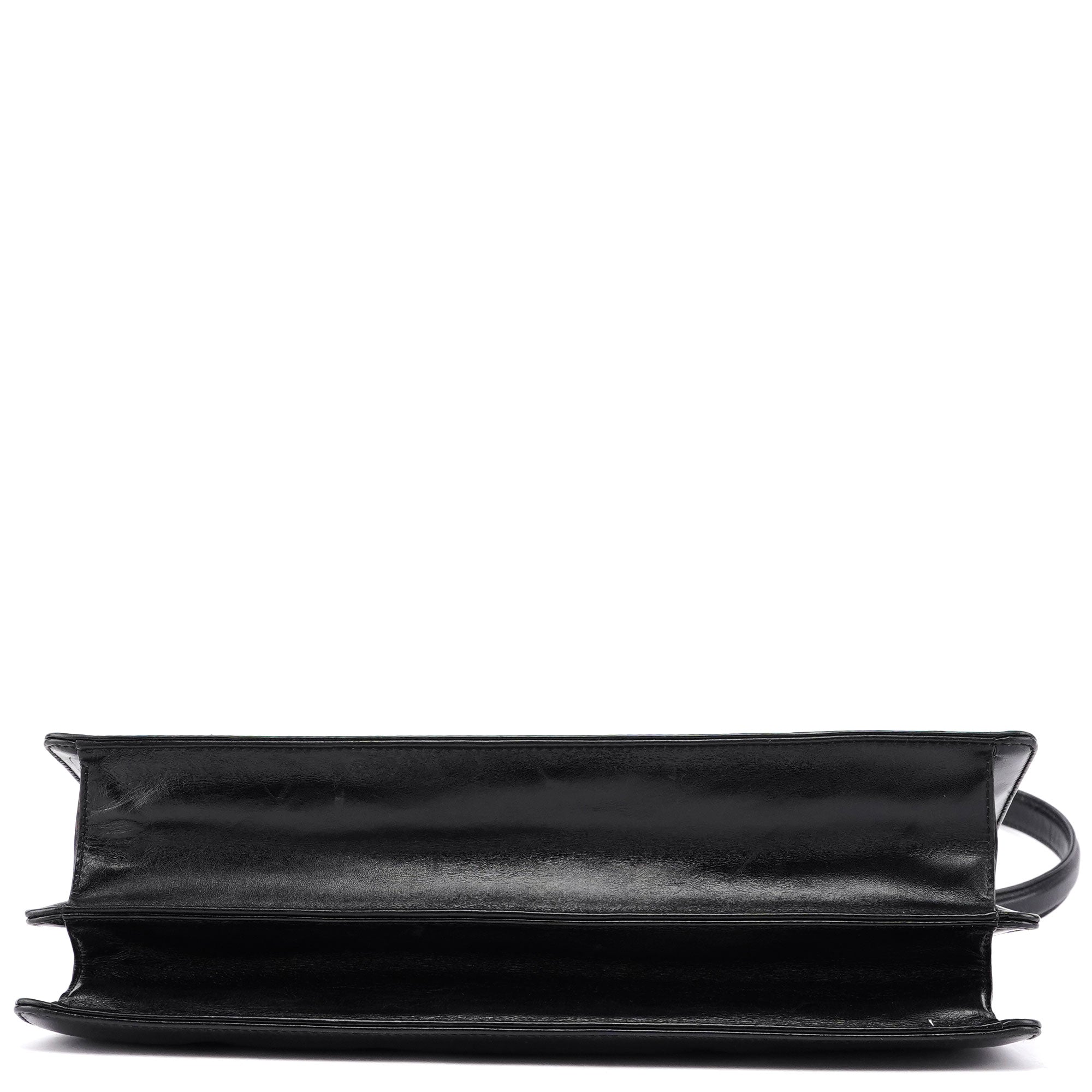 Gucci Black Silver Square G Shoulder Bag