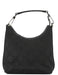 Gucci Black Small GG Hobo Shoulder Bag