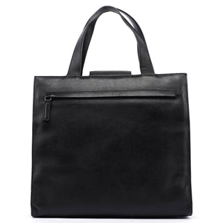 Gucci Black Square G Leather Small Tote