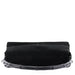 Gucci Black Suede Bamboo Flap Shoulder Bag