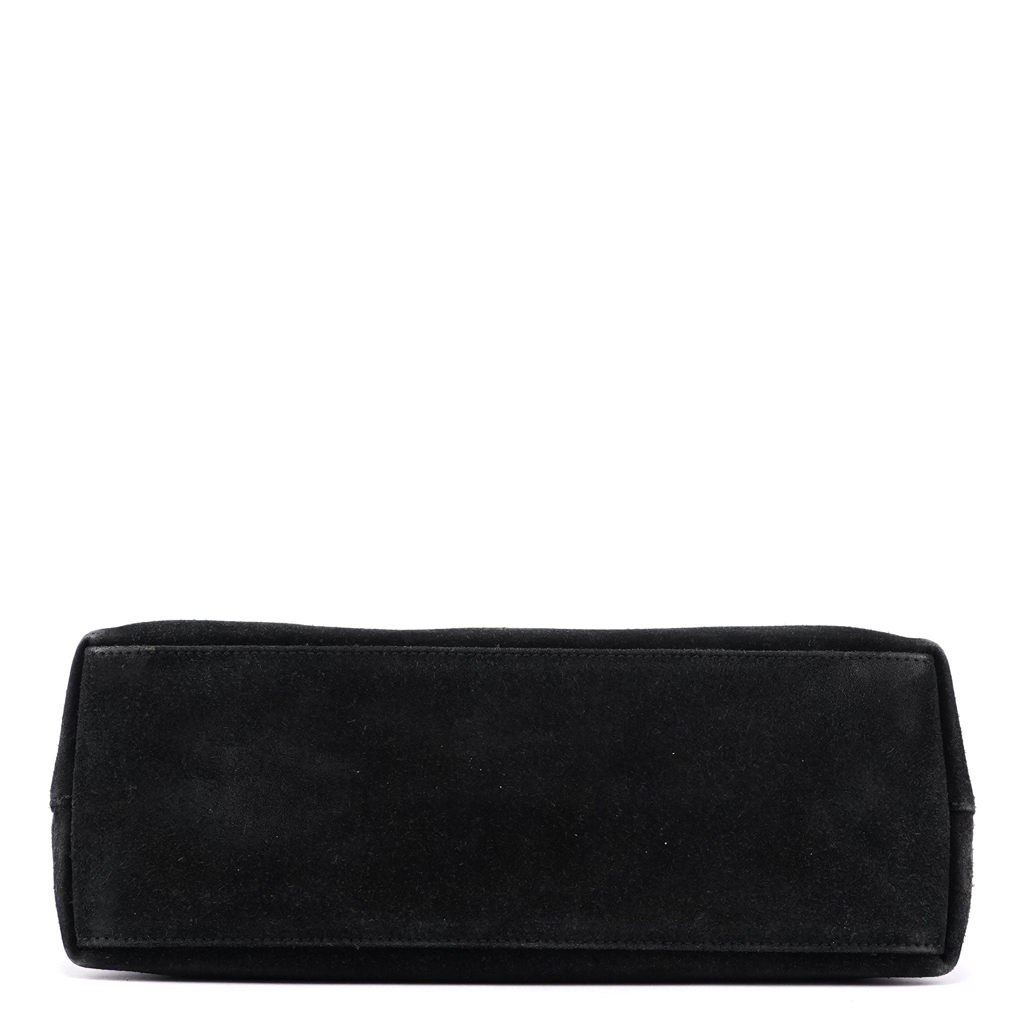 Gucci Sac hobo Bamboo en daim noir
