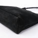 Gucci Black Suede Bamboo Hobo Shoulder Bag