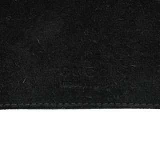 Gucci Black Suede Bamboo Shoulder Bag