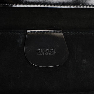 Gucci Black Suede Foldable Clutch