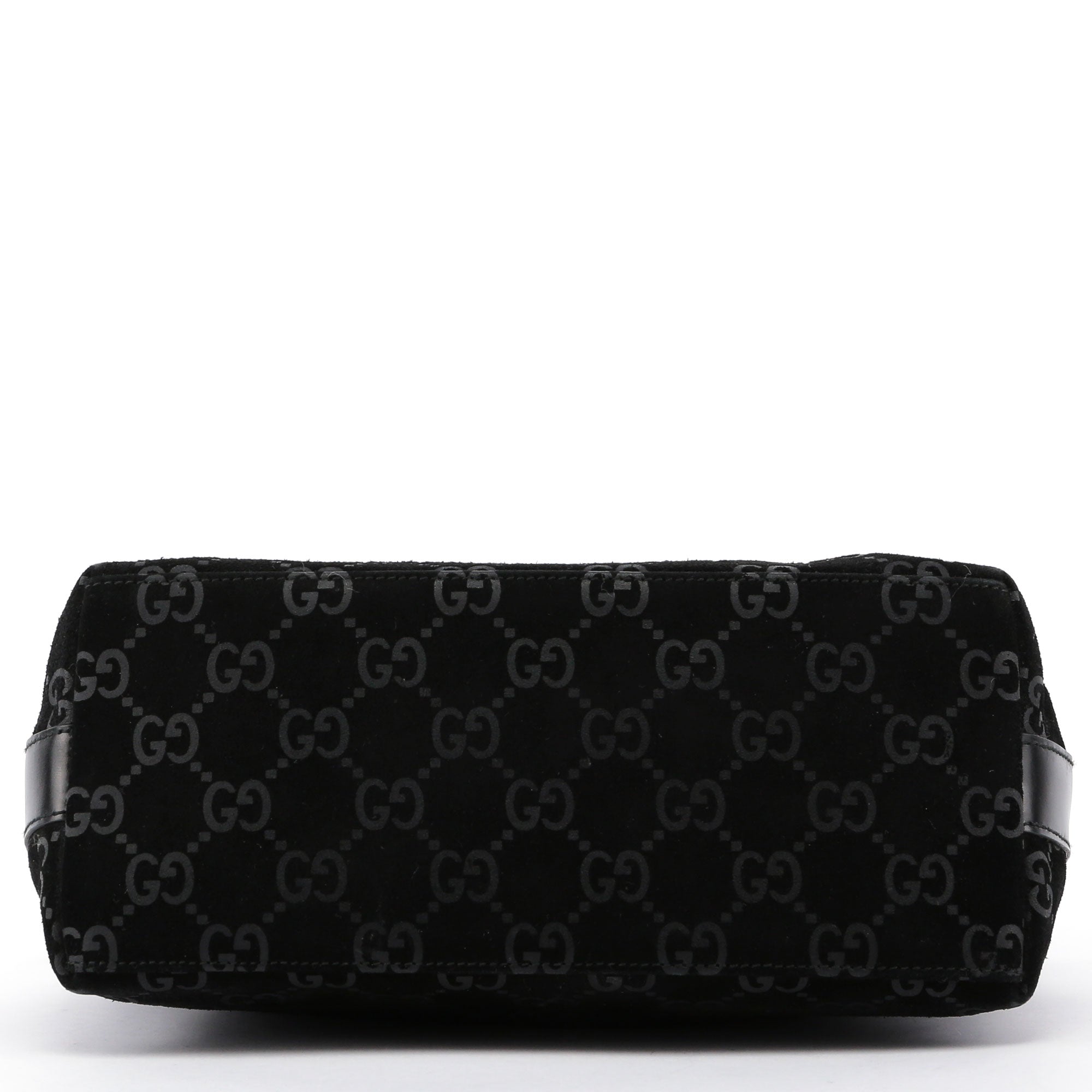 Gucci Sac porté épaule GG en daim noir