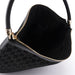 Gucci Black Suede GG Shoulder Hobo Bag