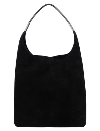 Gucci Black Suede Hobo Shoulder Bag