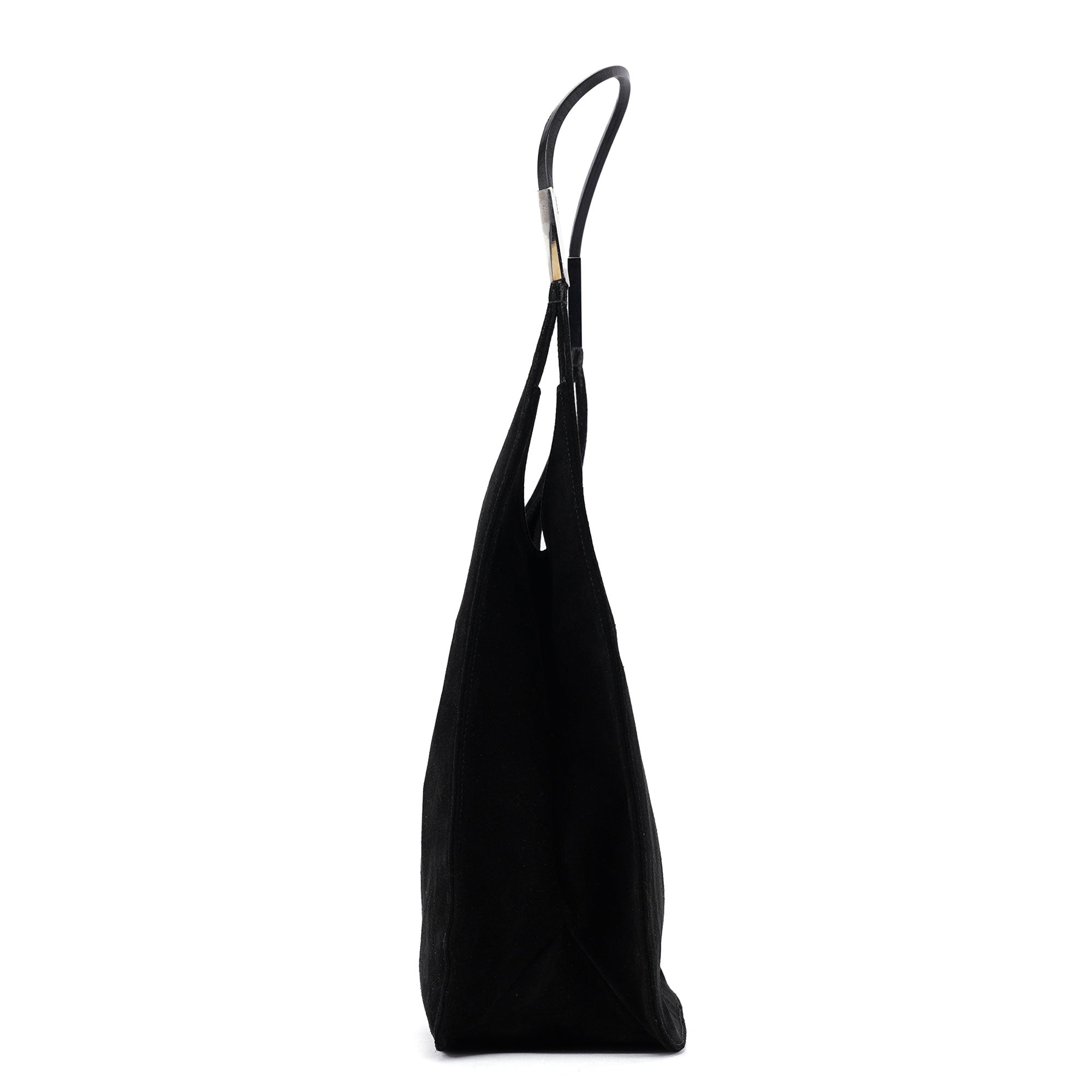 Gucci Black Suede Hobo Shoulder Bag