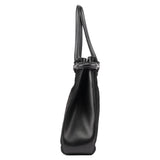 Gucci Black Suede Horsebit Tote Bag
