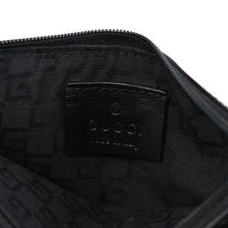 Gucci Black Suede Leather Tote Bag