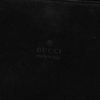 Gucci Black Suede Shoulder Bag