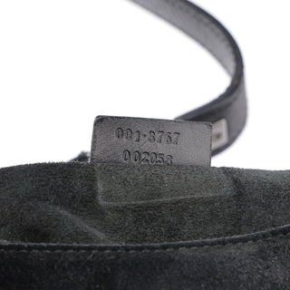 Gucci Black Suede Shoulder Bag