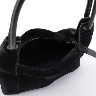 Gucci Black Suede Shoulder Bag