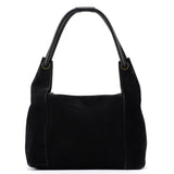 Gucci 101333 Sac porté épaule en daim noir