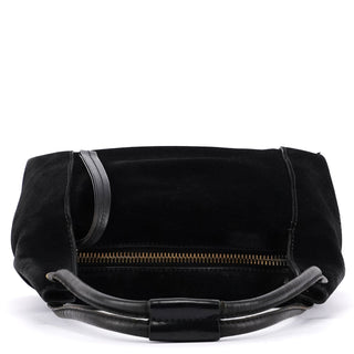 Gucci Black Suede Shoulder Bag