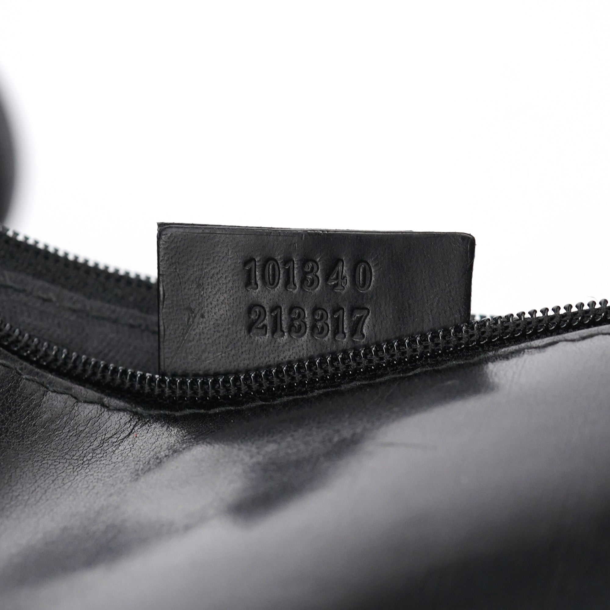 Gucci Black Suede Tote Bag