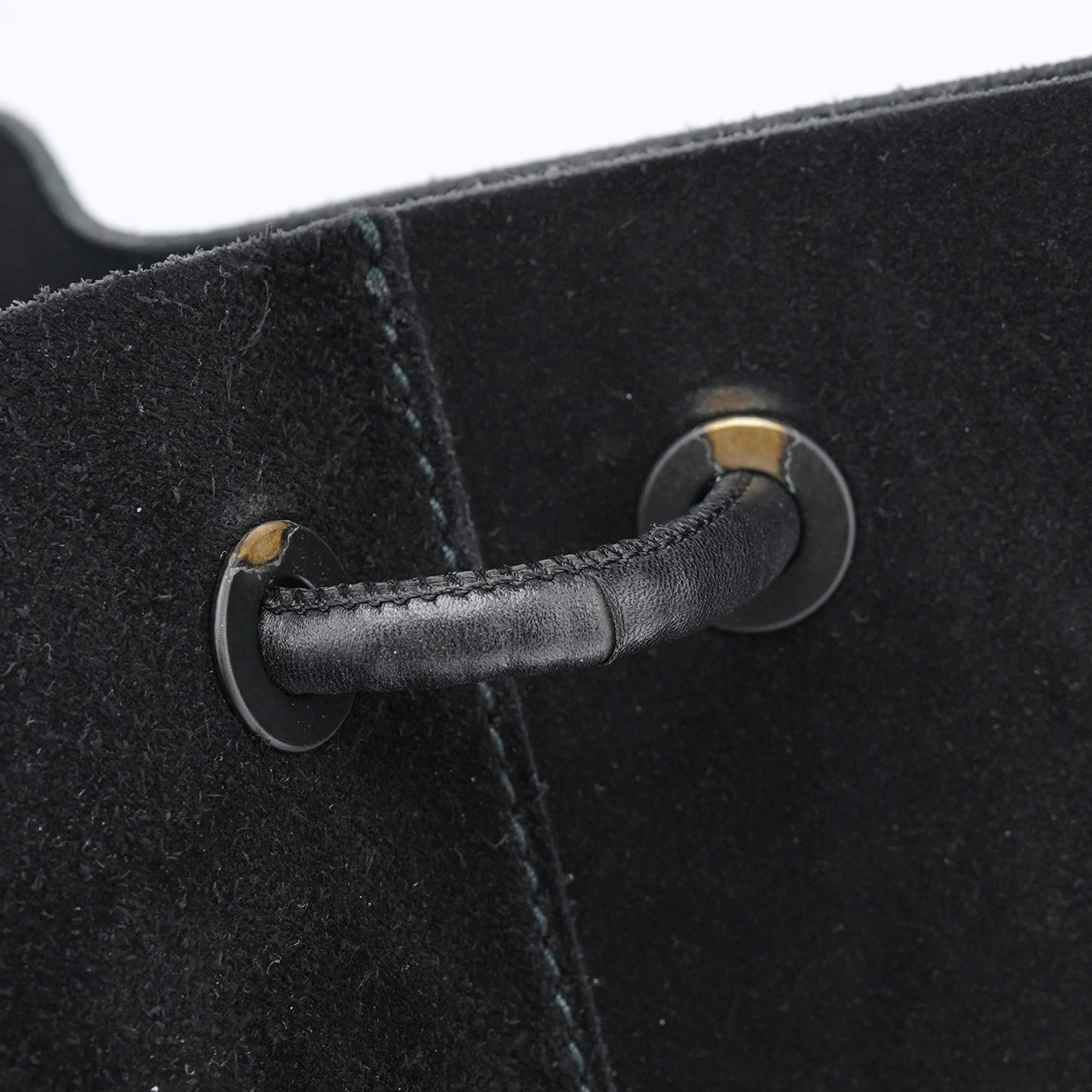 Gucci Black Suede Tote Bag