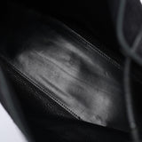 Gucci Black Suede Tote Bag