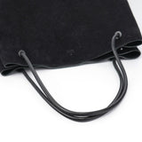 Gucci Black Suede Tote Bag