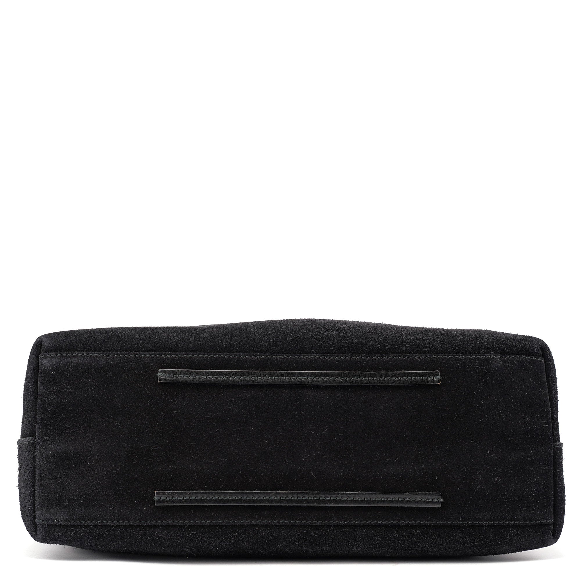 Gucci Black Suede Tote Bag