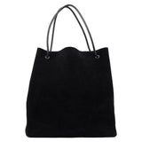Gucci Black Suede Tote Bag