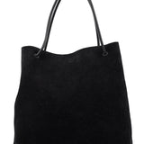 Gucci Black Suede Tote Bag