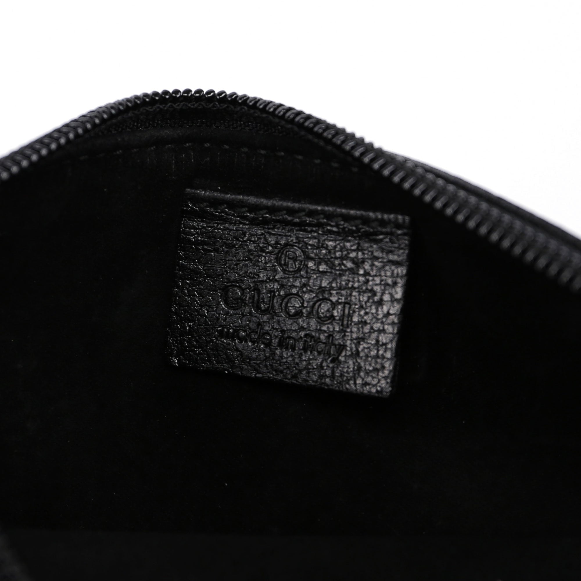Gucci Black Textured Leather Bamboo Shoulder Bag