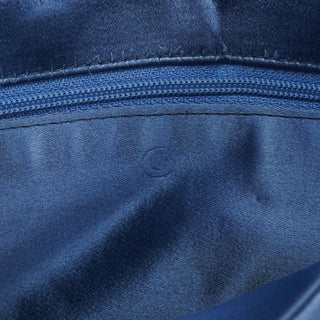 Gucci Blue Satin Chain Shoulder Bag