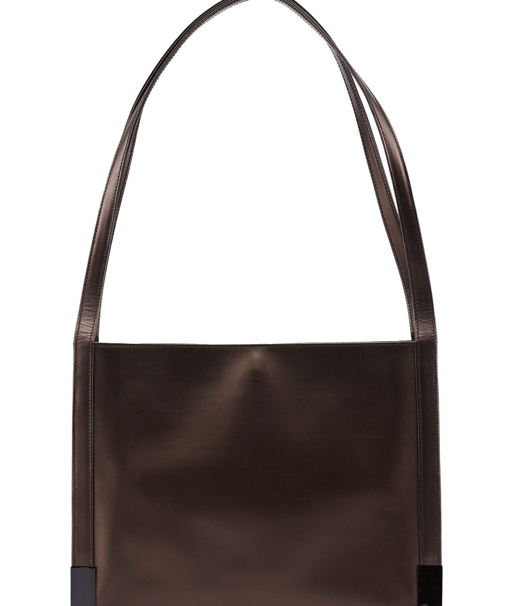 Gucci Bronze Calfskin Hobo Shoulder Bag