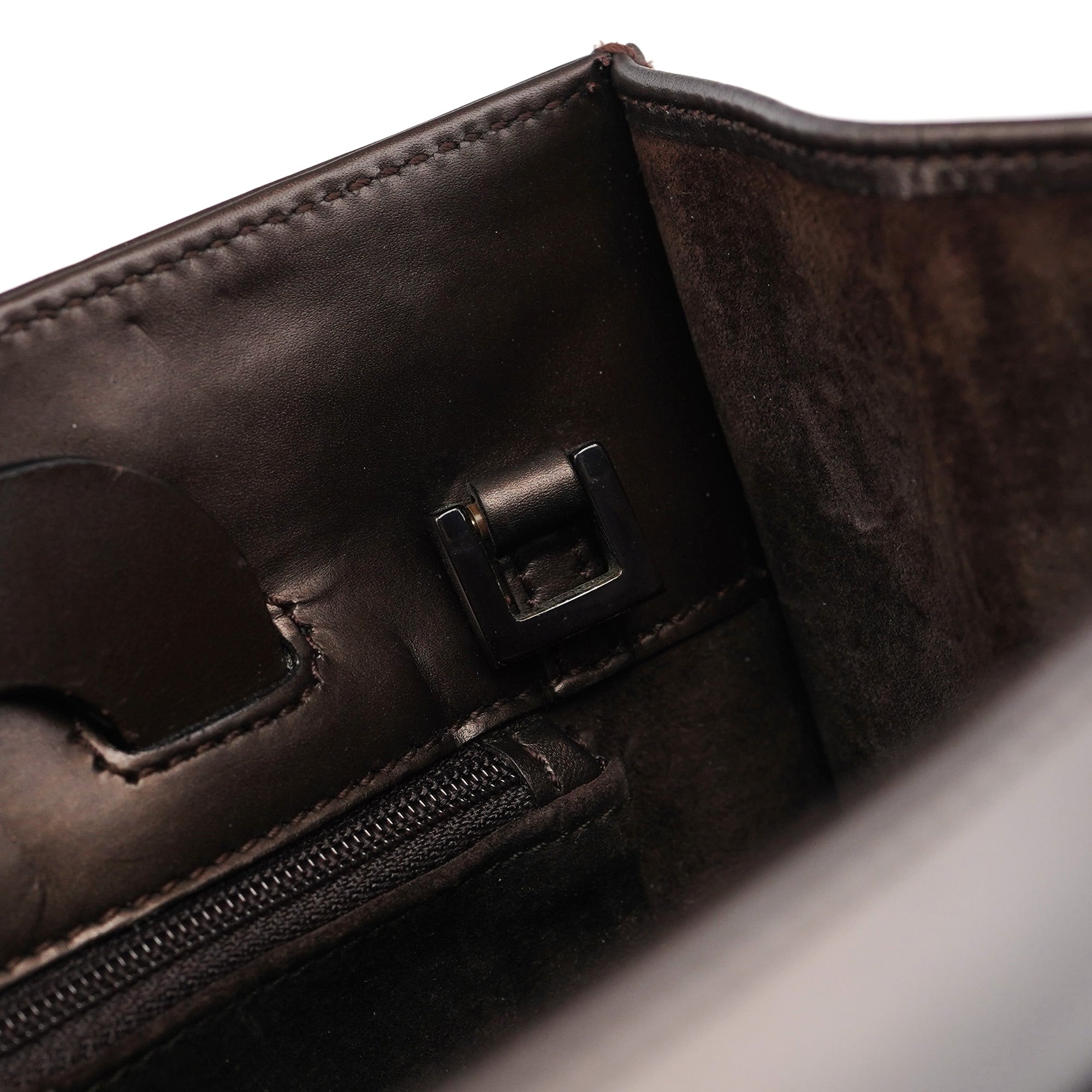 Gucci Sac cabas deux portés en cuir bronze