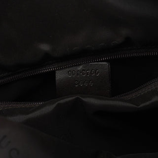 Gucci Brown Calfskin Hobo Shoulder Bag