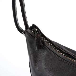 Gucci Brown Calfskin Hobo Shoulder Bag