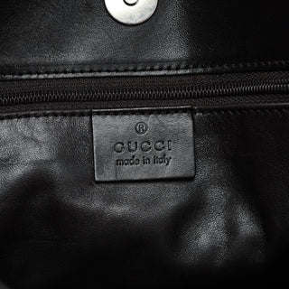 Gucci Brown Calfskin Hobo Shoulder Bag