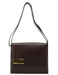 Gucci Brown Calfskin Square G Shoulder Bag